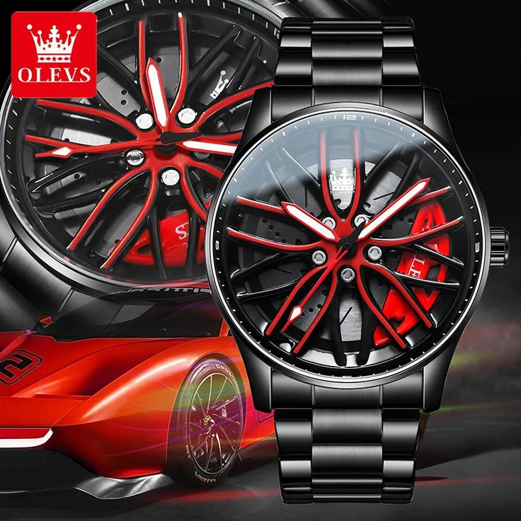 OLEVS 9937 – Montre iconique | Jante Rotative & Luxe Moderne