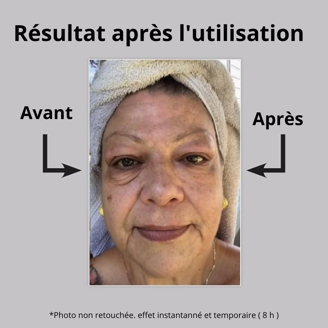 Crème magique | Visage sans rides ni poches en 3 min
